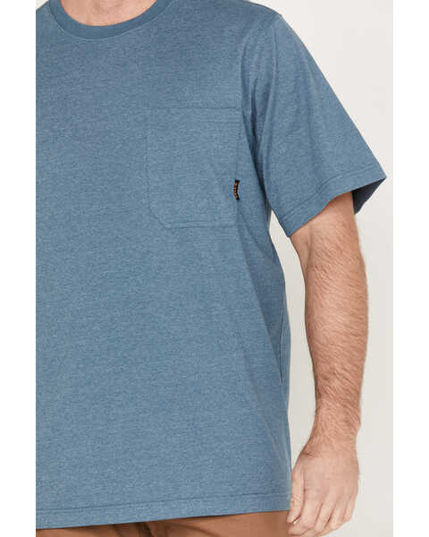 Image #3 - Hawx Men's Forge Short Sleeve Pocket T-Shirt, Blue, hi-res