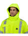 Image #2 - Carhartt Men's High Visibility Water Repellent Sherwood Work Jacket, Lime, hi-res