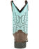 Image #5 - Smoky Mountain Girls' Rustic Rider Western Boots - Broad Square Toe, Brown, hi-res