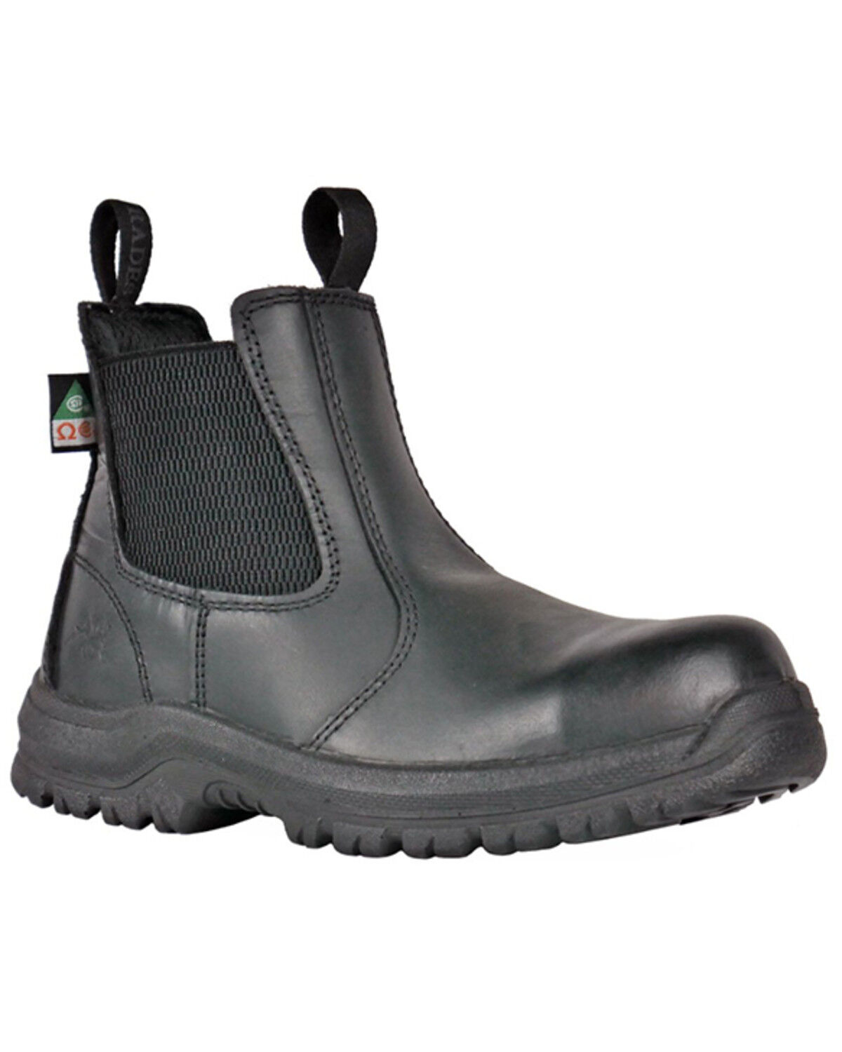 Image #1 - Moxie Trades Women's Angelina Work Boots - Composite Toe, Black, hi-res