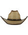 Cody James Men's Ponderosa Straw Cowboy Hat , Natural, hi-res