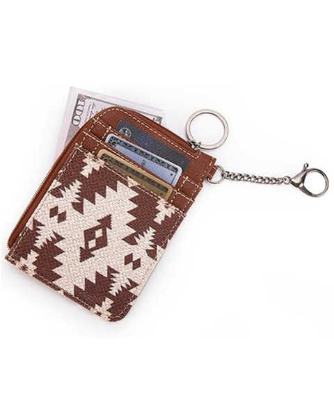 Image #3 - Wrangler Women's Southwestern Print Keychain Wallet , Multi, hi-res