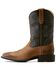 Image #2 - Ariat Men's Sport Western Boots - Broad Square Toe , Brown, hi-res