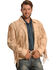 Image #2 - Liberty Wear Men's Fringed Leather Jacket - Big, Cream, hi-res