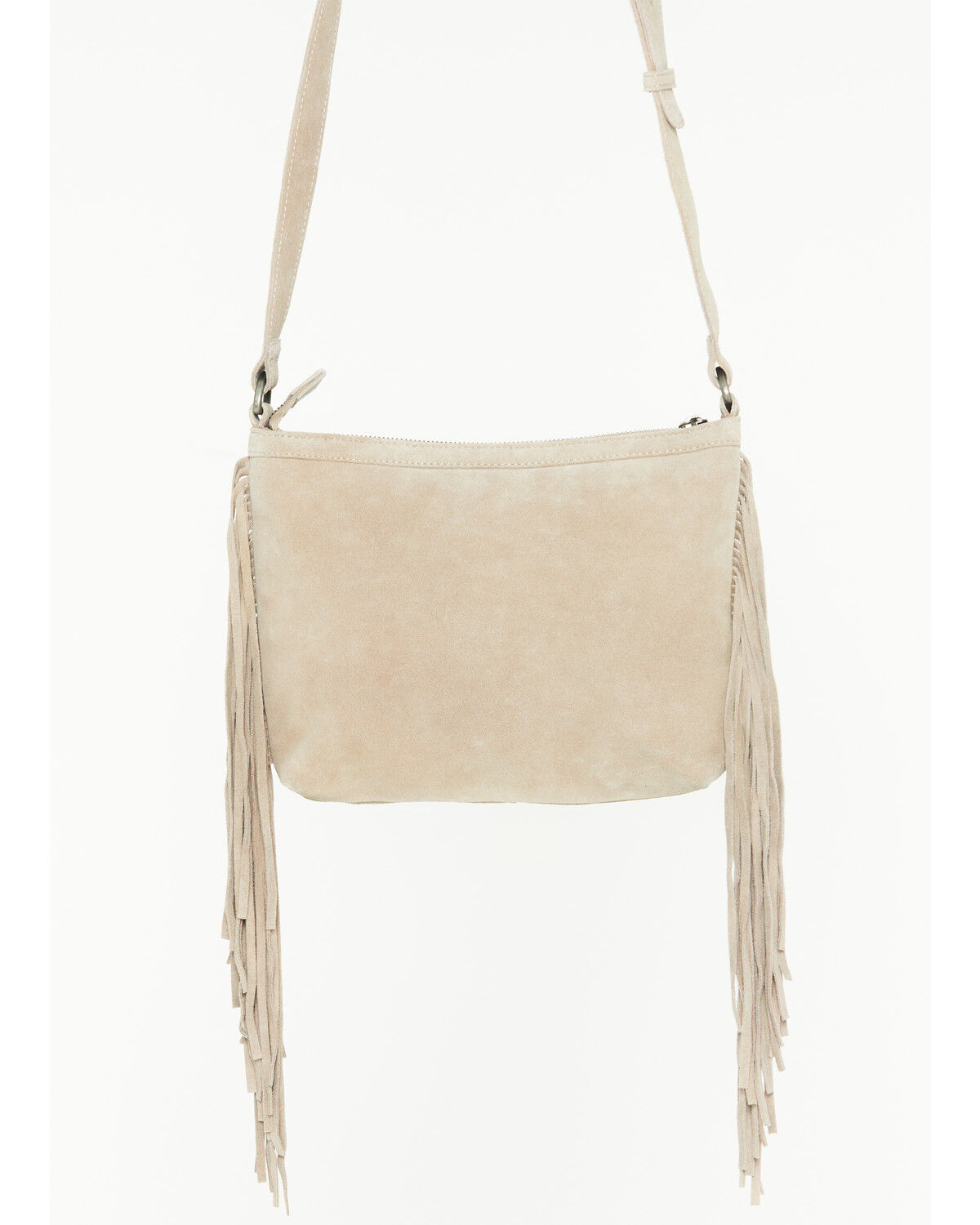 Image #2 - Shyanne Women's Avenly Floral Perforated Suede Crossbody Bag, Tan, hi-res