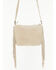 Image #2 - Shyanne Women's Avenly Floral Perforated Suede Crossbody Bag, Tan, hi-res