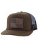 Image #1 - Hooey Men's Liberty Roper Trucker Cap, Brown, hi-res