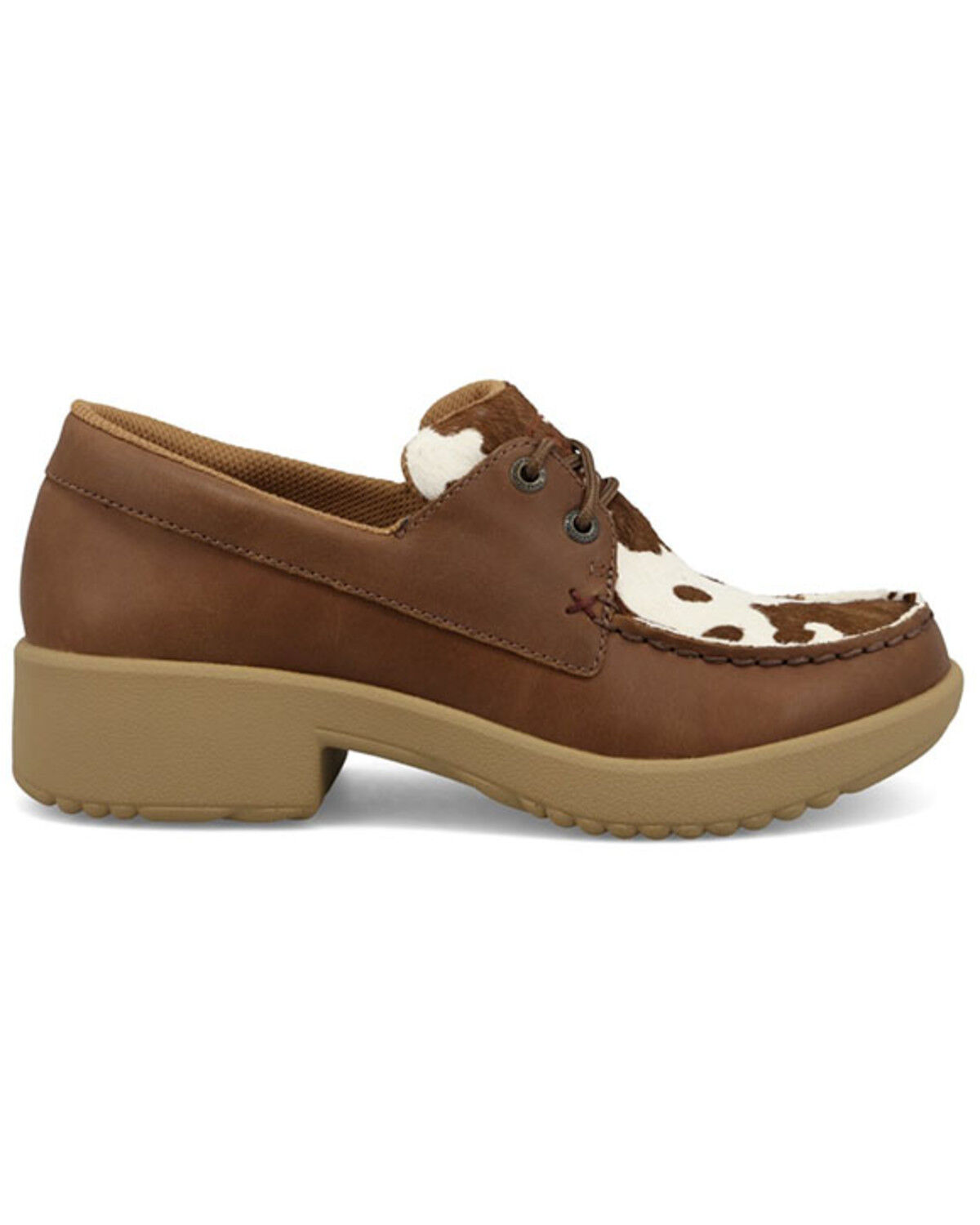 Image #2 - Twisted X Women's Platform Shoes - Moc Toe, Multi, hi-res
