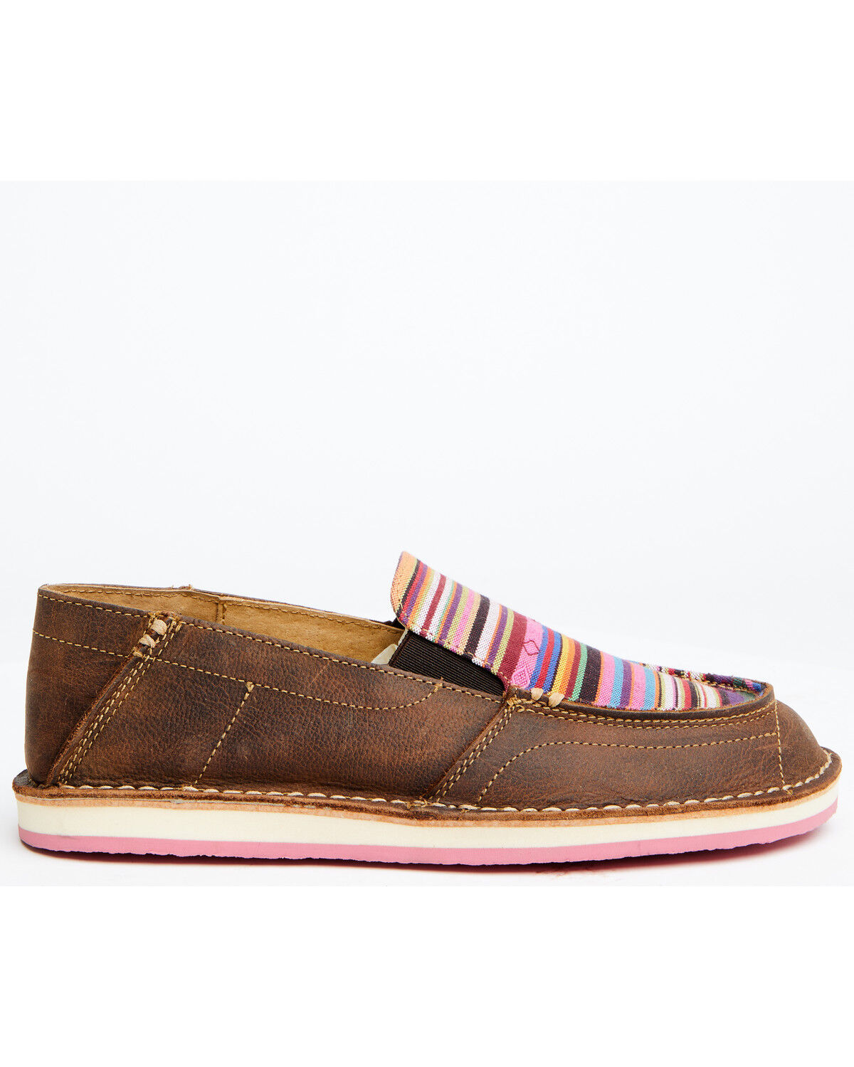 Image #2 - RANK 45® Women's Solana Casual Shoes - Moc Toe, Multi, hi-res
