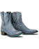 Image #1 - Lane Women's Plain Jane Western Booties - Round Toe, Blue, hi-res