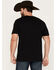 Ariat Men's Faded Flag Graphic T-Shirt, Black, hi-res