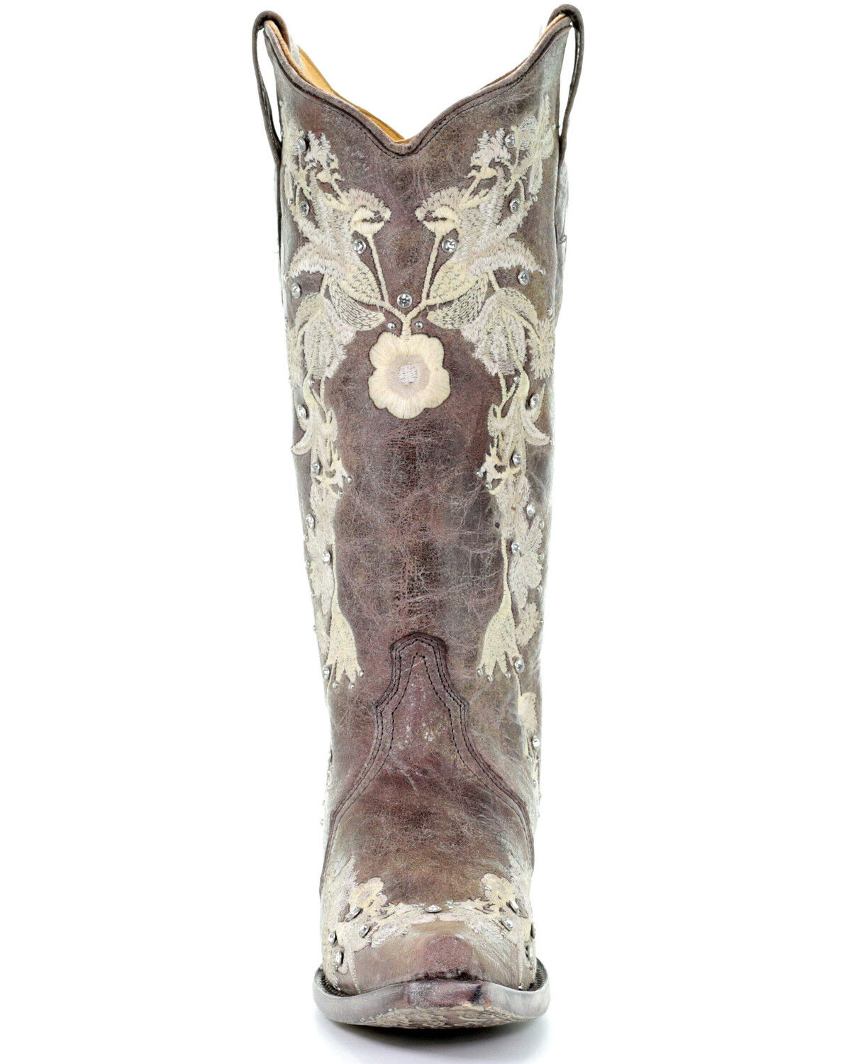 womens cowboy boots embroidered flowers