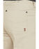 Image #4 - Brothers and Sons Men's Weathered Ripstop Stretch Slim Straight Pants , Stone, hi-res
