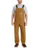Image #1 - Carhartt Men's Duck Bib Work Overalls - Big, Brown, hi-res