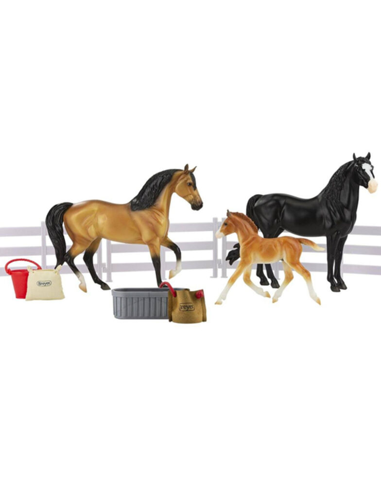 Breyer Kids' Spanish Mustang Family Toy Set, No Color, hi-res