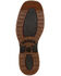 Rocky Men's Ride FLX Waterproof Pull On Western Boot - Square Toe, Brown, hi-res