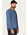 Brixton Men's Utopia Jacket, Light Blue, hi-res