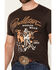 Image #3 - Pendleton Men's Boot Barn Exclusive Steer Rodeo Short Sleeve Graphic T-Shirt, Brown, hi-res