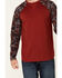 Image #3 - Cody James Men's FR Chili Long Sleeve Work Raglan T-Shirt, Chilli, hi-res