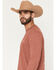 Image #3 - Wrangler Men's Spirit of the West Rodeo Long Sleeve Graphic T-Shirt, Orange, hi-res