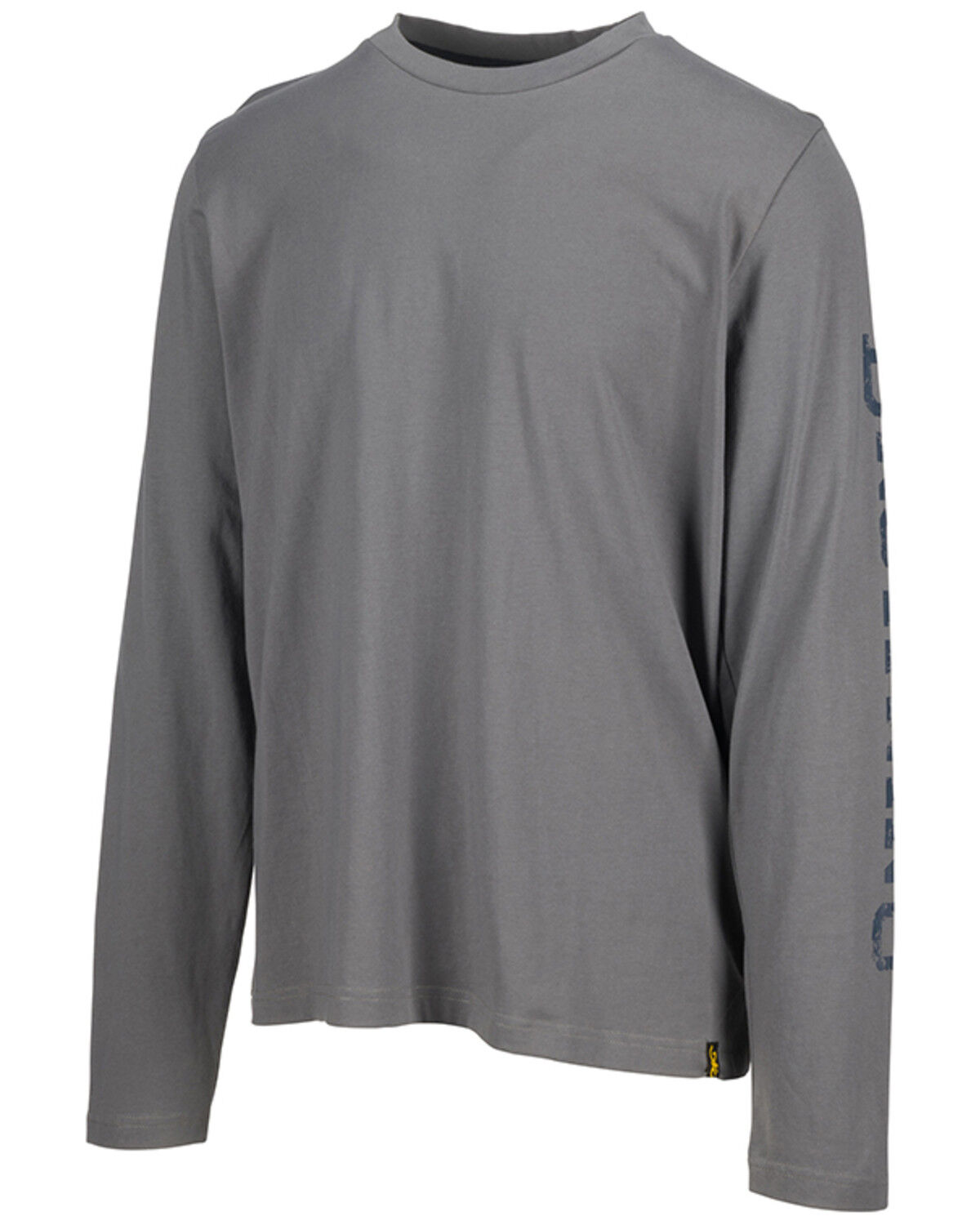 Image #1 - Browning Men's Solid Logan Logo Graphic Lightweight Long Sleeve T-Shirt, Grey, hi-res