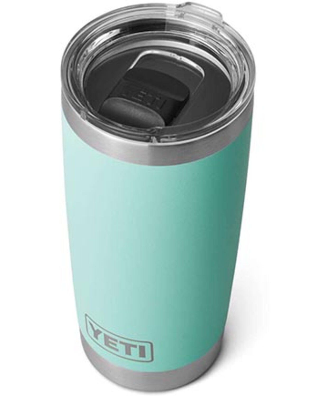 Image #2 - YETI Rambler® MagSlider™ Lid 20oz Tumbler, Aqua, hi-res