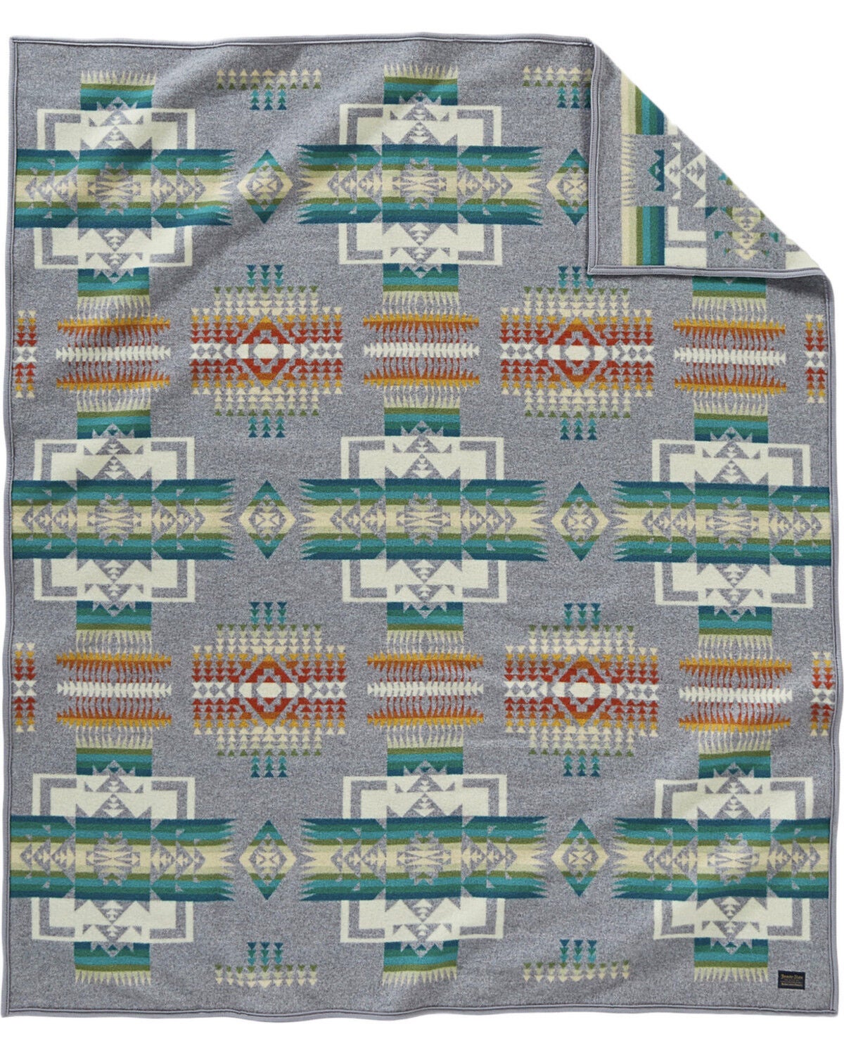 Pendleton Chief Joseph Blanket, Grey, hi-res