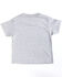 Cinch Toddler Boys' Born On The Farm Short Sleeve Graphic T-Shirt, Heather Grey, hi-res