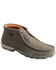 Twisted X Men's Chukka Driving Shoes - Moc Toe, Grey, hi-res