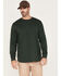 Hawx Men's Logo Graphic Work T-Shirt , Dark Green, hi-res
