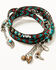 Image #2 - Idyllwind Women's Kaylynn Antique 3-In-1 Beaded Necklace, Bracelet, And Boot Accessory, Silver, hi-res