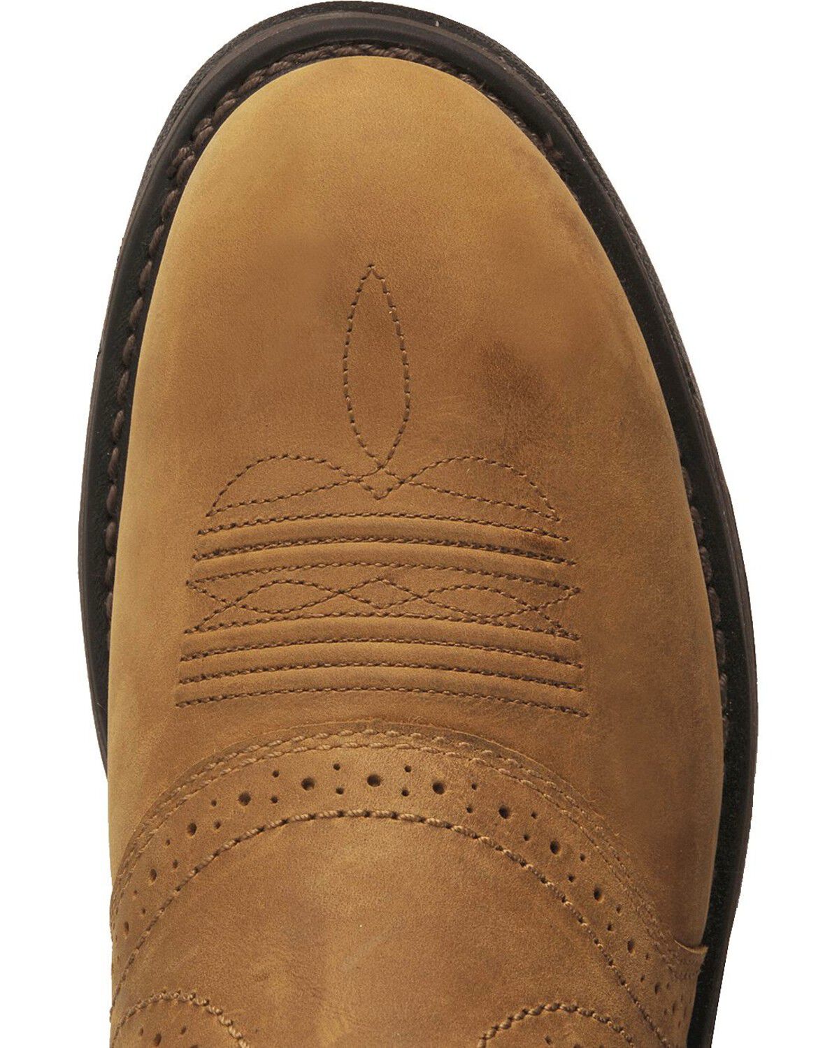 Image #6 - Ariat Men's H20 WorkHog® Work Boots - Soft Toe, Aged Bark, hi-res