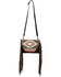Image #1 - Scully Women's Woven Fringe Handbag, Brown, hi-res