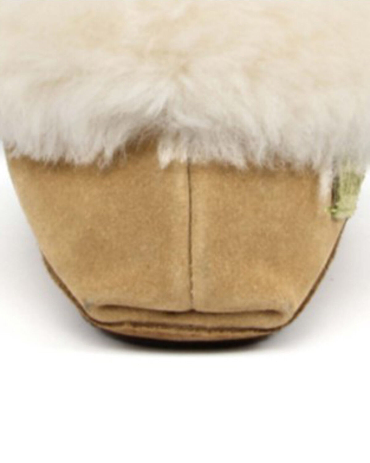 Image #5 - Superlamb Women's Navajo Tan Slip-On Casual Fleece Moccasin, , hi-res