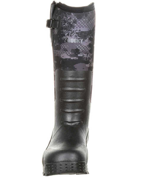 Image #4 - Rocky Men's Sport Pro Rubber Waterproof Outdoor Boots - Round Toe, Camouflage, hi-res