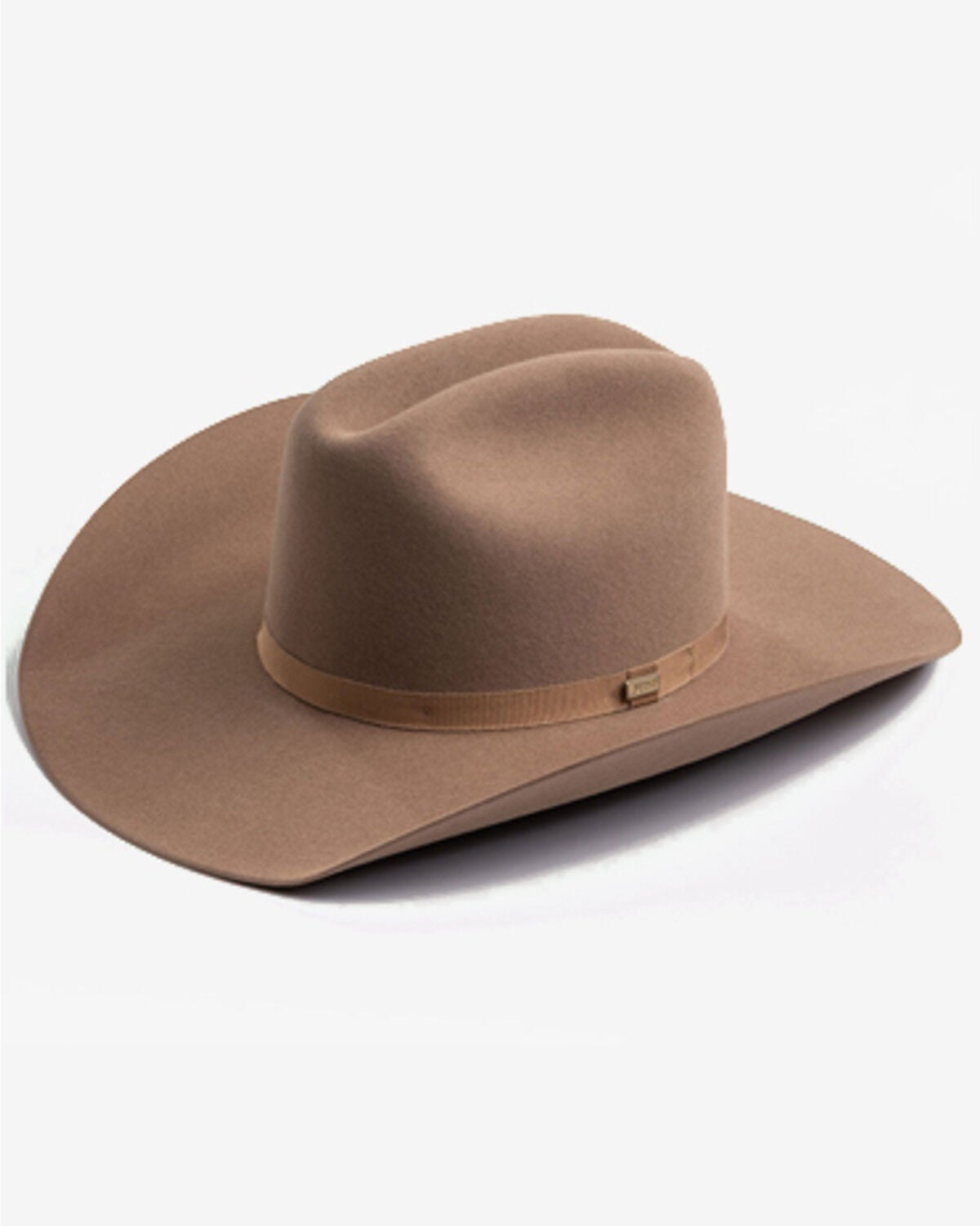 Larry Mahan Telluride 6X Felt Cowboy Hat, Fawn, hi-res