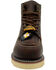 Image #3 - AdTec Men's 6" Rancho Moc Work Boots - Composite Toe, Dark Brown, hi-res
