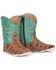 Image #1 - Tin Haul Infant Boys' I Am In Stitches Western Boots - Broad Square Toe, Brown, hi-res