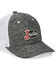 Image #3 - Justin Men's Heather Gray & White Logo Patch Mesh-Back Ball Cap , Heather Grey, hi-res