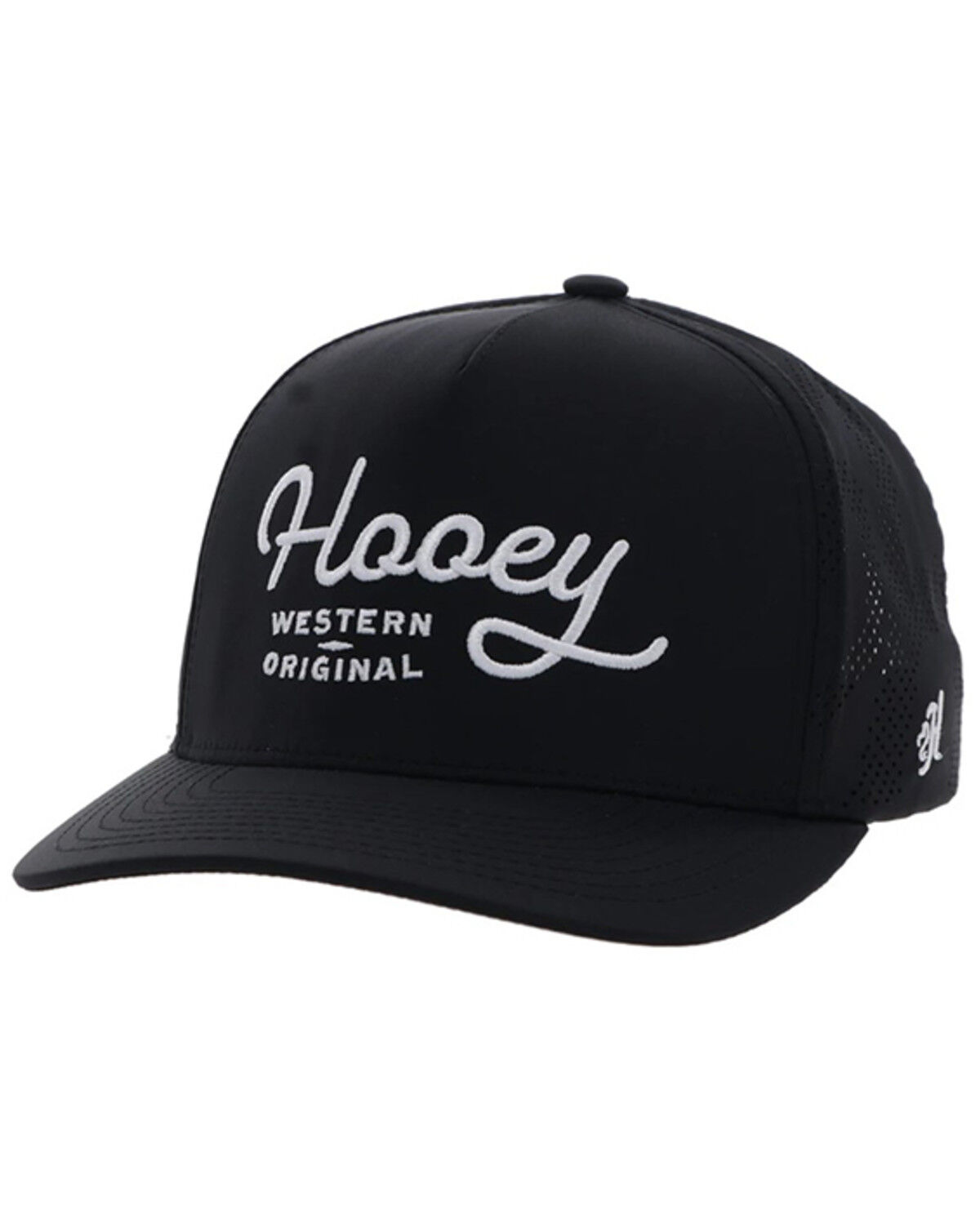 Image #1 - Hooey Kids' OG Trucker Cap, Black, hi-res