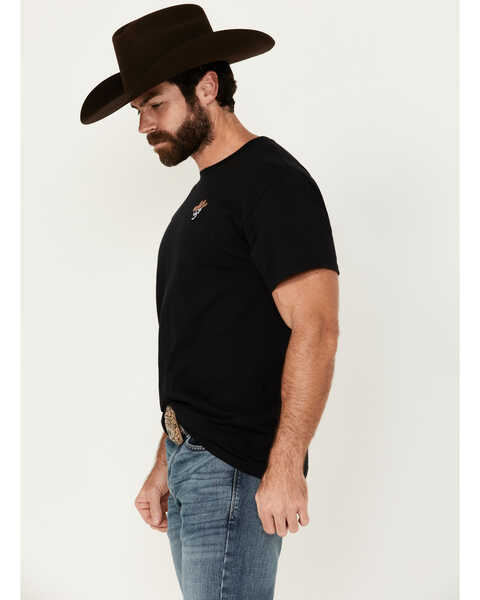 Image #3 - Riot Society Men's Dead Cowboy Short Sleeve Graphic T-Shirt, Black, hi-res