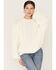 Wrangler Women's Relaxed Cable Knit Sweater, Cream, hi-res
