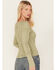 Image #4 - Free People Women's Daisy Chain Cuff Knit Long Sleeve Top, Green, hi-res