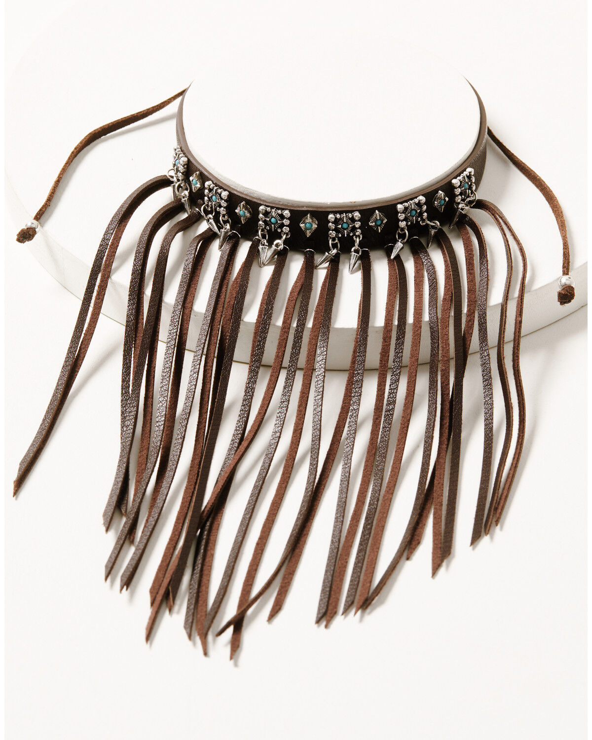Image #1 - Idyllwind Women's Smokey Hill Necklace, Brown, hi-res