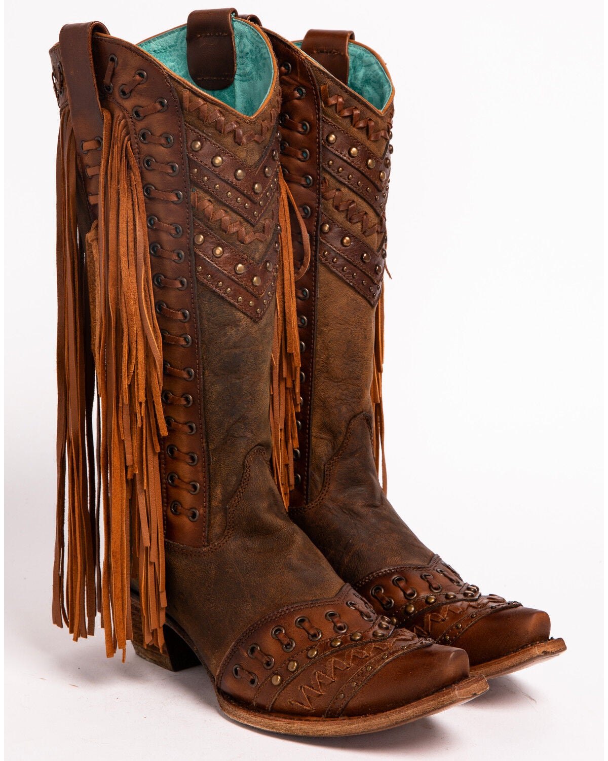 fringe cowgirl boots cheap