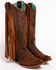 Image #4 - Corral Women's Studded Fringe Cowgirl Boots - Snip Toe, , hi-res