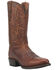 Image #1 - Dan Post Men's Cottonwood Western Boots - Round Toe, Rust Copper, hi-res
