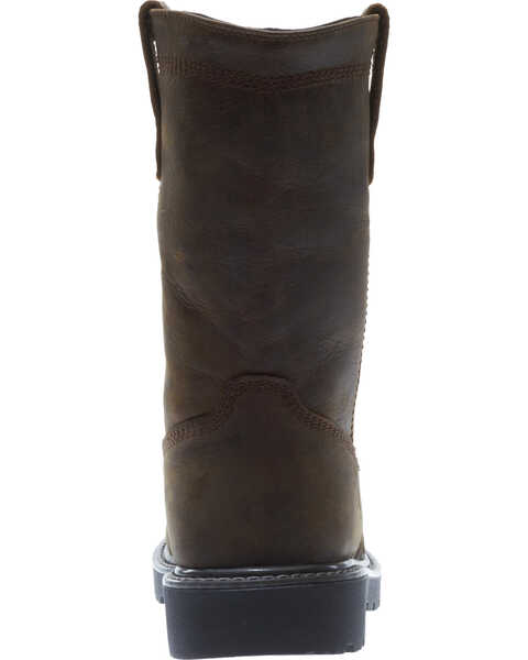 Image #6 - Wolverine Men's Floorhand Waterproof Wellington Work Boots - Round Toe, Dark Brown, hi-res