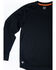 Image #2 -  Hawx Men's Mid-Weight Base Layer Thermal Long Sleeve Work Shirt  , Black, hi-res