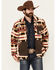 Image #1 - Kimes Ranch Men's Maxwell Southwestern Print Zip-Up Jacket, Brown, hi-res